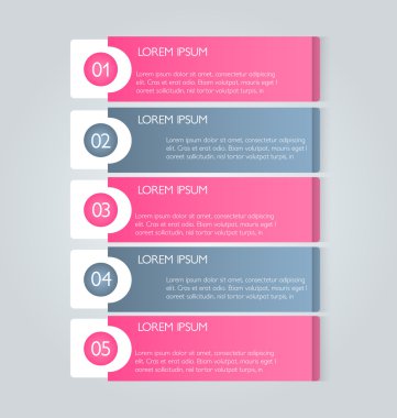 Business, education infographics template