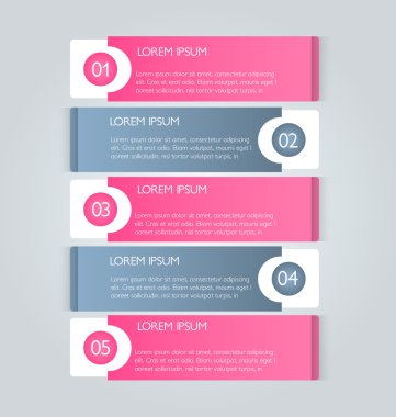 Business, education infographics template