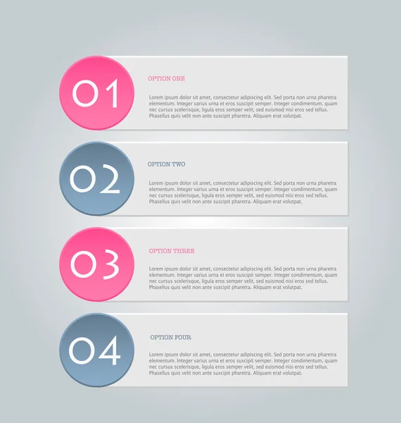 Modelo de infográficos de negócios — Vetor de Stock