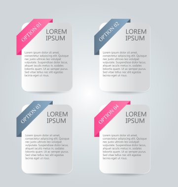 Business, education infographics template