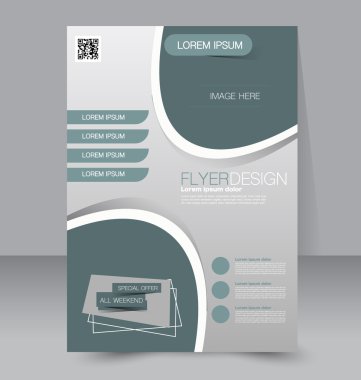 Flyer, business brochure template