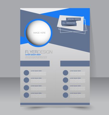 Flyer, business brochure template