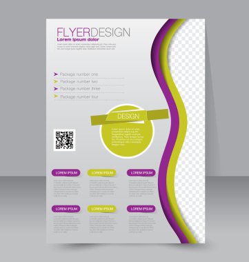 Flyer, business brochure template