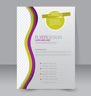 Flyer, business brochure template