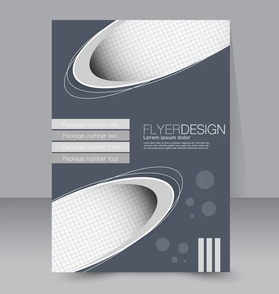 Flyer, business brochure template — Διανυσματικό Αρχείο