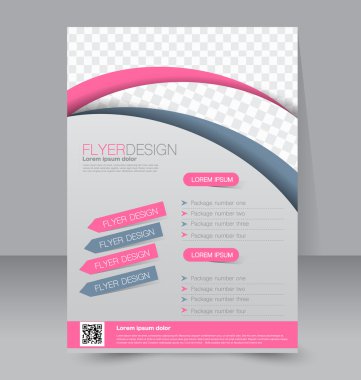 Flyer, business brochure template