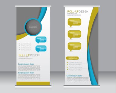 Afiş olarak topla hazır şablon. Arka plan tasarımı için