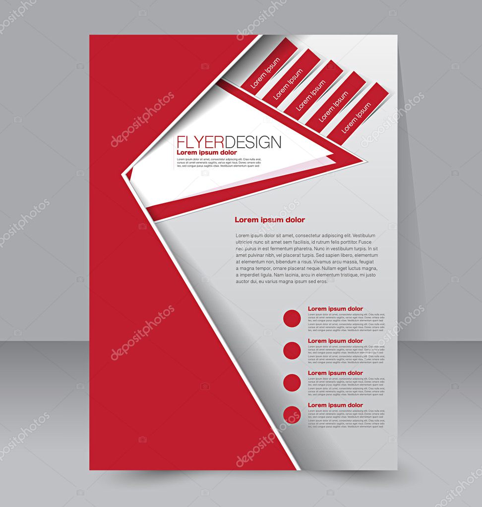 flyer template brochure design editable a4 poster stock vector editable flyer template