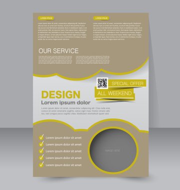 Broşür şablon tasarımı