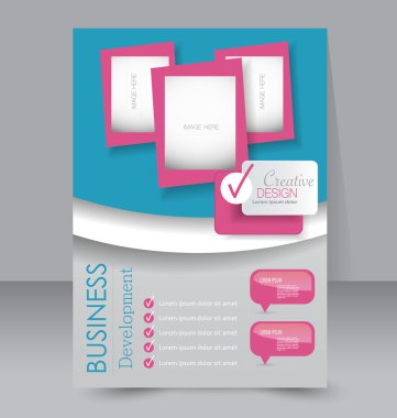 Broşür şablon tasarımı