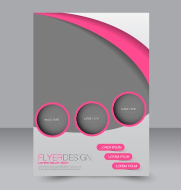 broşür, el ilanı, afiş şablon