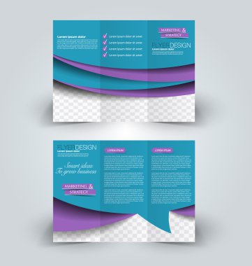 Broşür tasarım şablonları kümesi