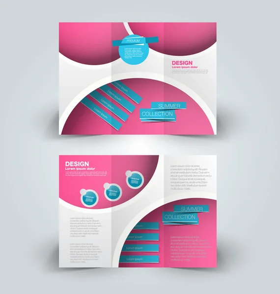 Brochure design templates set — Stock Vector