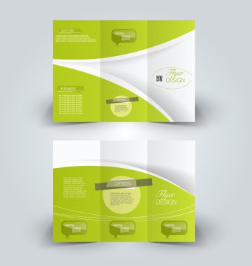 brochure leaflet templates set