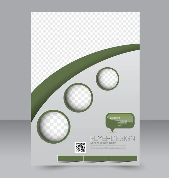 Brochure, folder, poster sjabloon — Stockvector