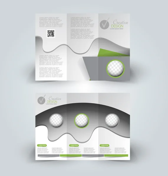 Brochure design templates set — Stock Vector