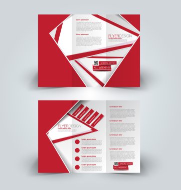 Broşür tasarım şablonları kümesi
