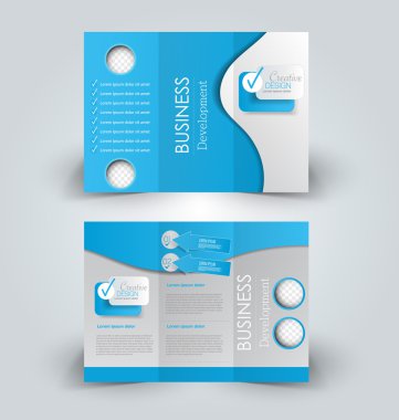 Broşür tasarım şablonları kümesi