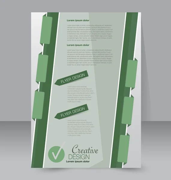 Brochure, folder, poster sjabloon — Stockvector