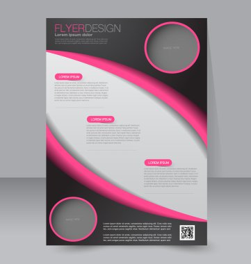 broşür, el ilanı, afiş şablon