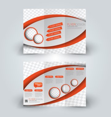 Broşür tasarım şablonları kümesi