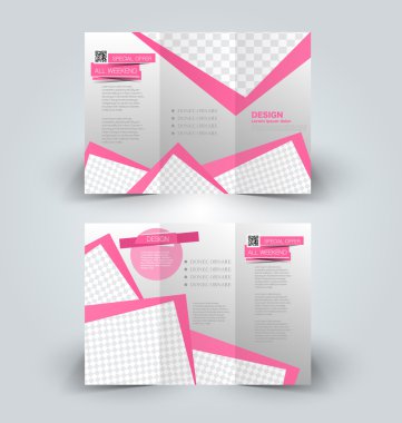 Broşür tasarım şablonları kümesi