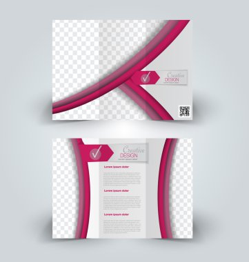 Broşür tasarım şablonları kümesi