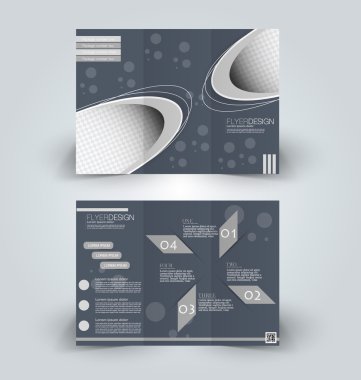Broşür tasarım şablonları kümesi