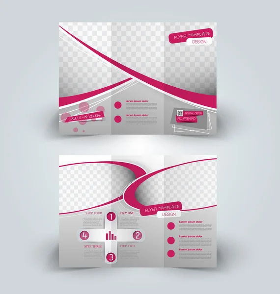 Brochure design templates set — Stock Vector