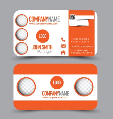 kartvizit şablonları kümesi