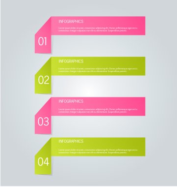 İş infographics şablonu için sunum, eğitim, web tasarım, afişler, broşürler, el ilanları.