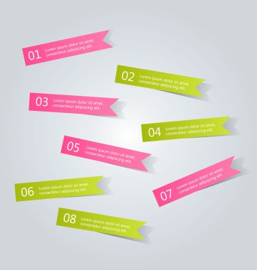 İş infographics şablonu için sunum, eğitim, web tasarım, afişler, broşürler, el ilanları.