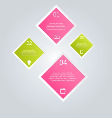 İş infographics şablonu için sunum, eğitim, web tasarım, afişler, broşürler, el ilanları.