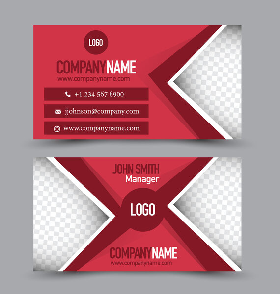 Business Card Set template.