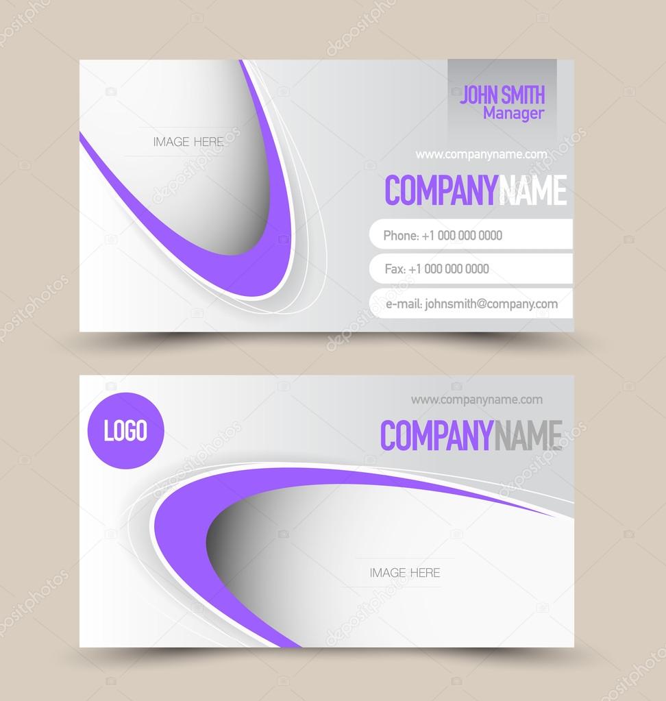 Business Card Set template.