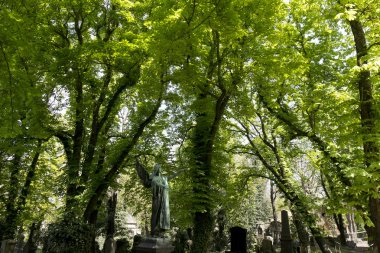 Tarihi melek üzerinden eski Prag mezarlığı, Çek Cumhuriyeti