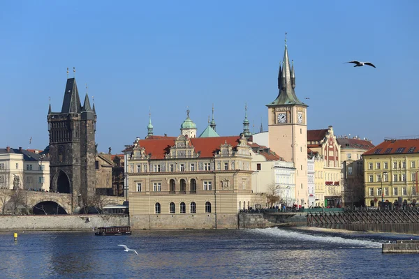Vista del casco antiguo de Praga, República Checa — Foto de Stock
