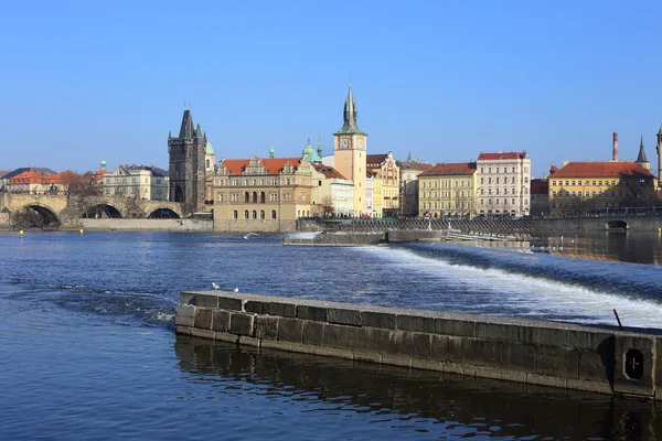 Visa på gamla stan i Prag, Tjeckien — Stockfoto