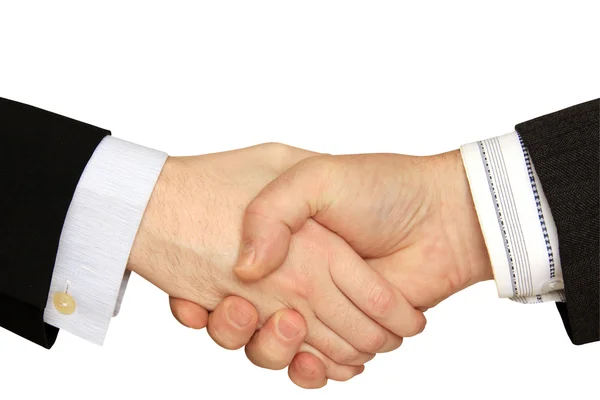 Businessmen shaking hands — Stock Photo, Image