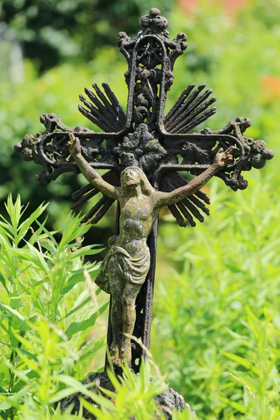 Le cimetière de Jésus sur le vieux village, République tchèque — Photo