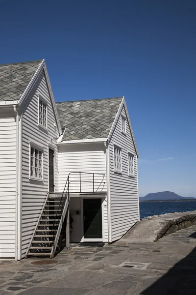 Alesund, ville sur les fjords en Norvège — Photo