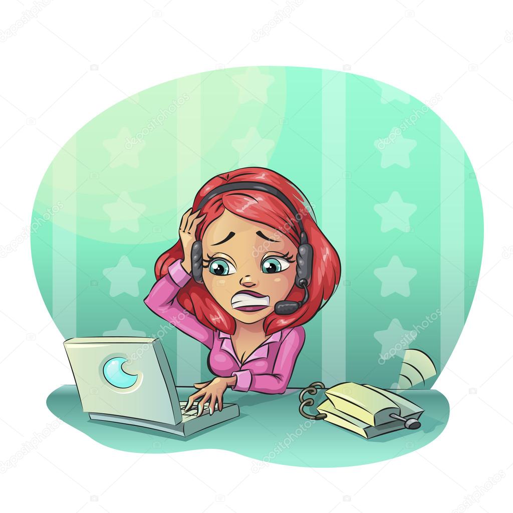 Business cartoon woman hard working in office. Many tasks concept, Vector illustration clip art Stock Vector Image by ©AnnaArtBox #59198675 Business cartoon woman hard working in office. Many tasks concept, Vector illustration clip art Stock Vector Image by ©AnnaArtBox #59198675