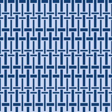 Japon Geometrik Thatch Vektörü Kusursuz Desen
