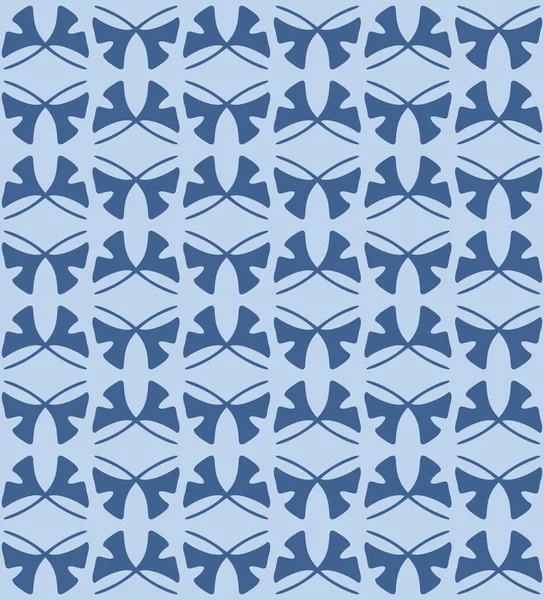 Japanisches Blattmotiv Vector Seamless Pattern — Stockvektor