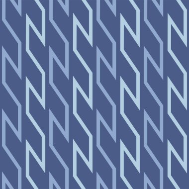 Japon Zigzag Meydanı Vektörü Kusursuz Desen