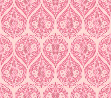 Japon Lüks Botanik Yaprak Vektörü Kusursuz Desen