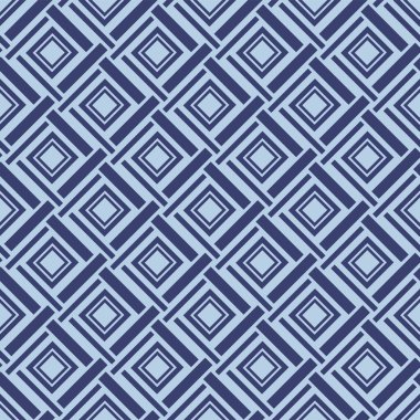 Japon Dokuma Elmas Vektörü Kusursuz Desen