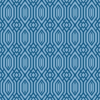 Japon Hexagon Zinciri Zigzag Vektörü Kusursuz Desen