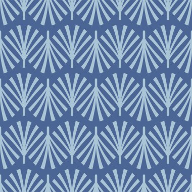 Japon Fan Motif Vektörü Kusursuz Desen