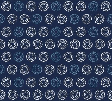 Japon Çiçek Fırçası Sanat Vektörü Kusursuz Desen